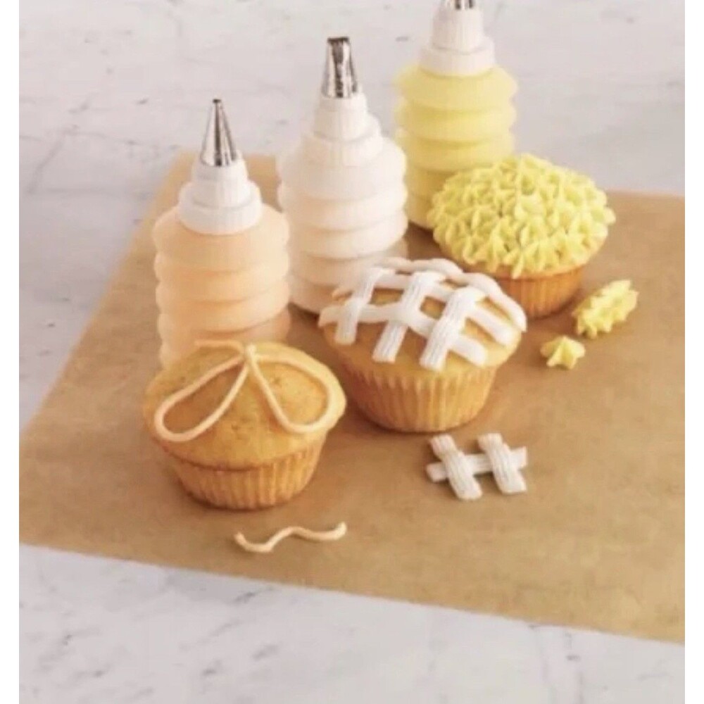 Vintage Pampered Chef Decorator Bottle Set 1585 New In Box